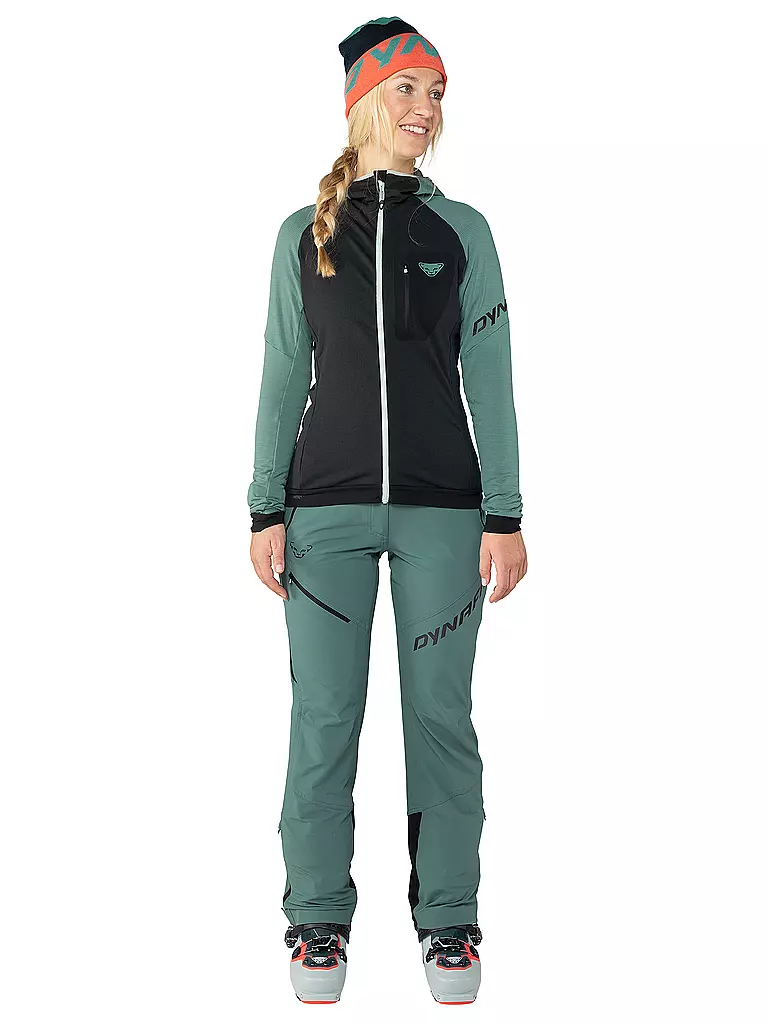 DYNAFIT | Damen Fleecejacke Radical Polartec® Hoodie | schwarz