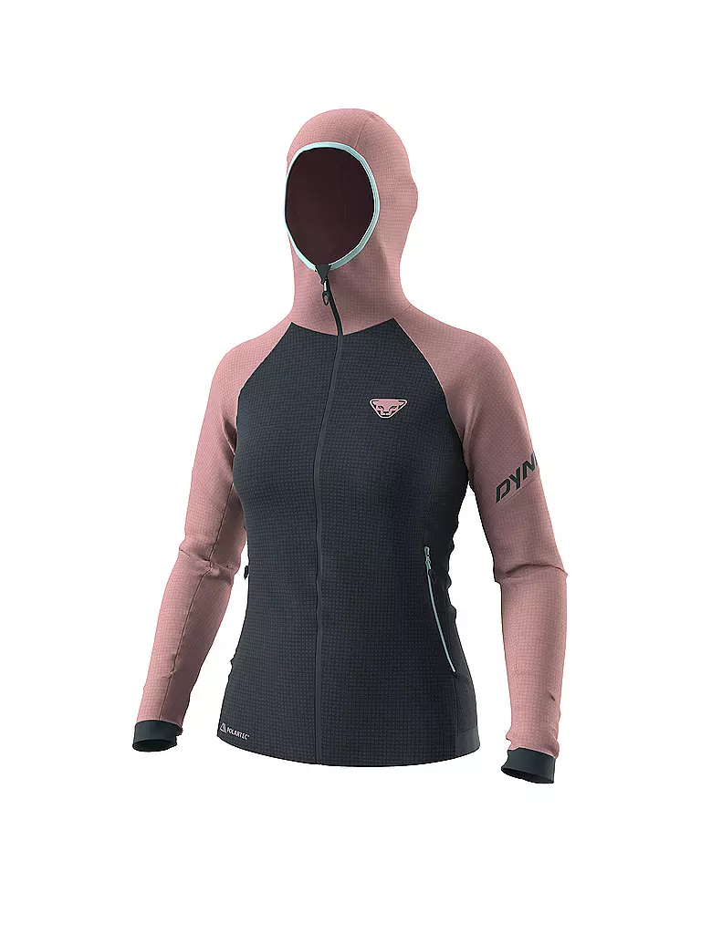 DYNAFIT | Damen Fleecejacke Speed Polartec® Hoodie | rosa