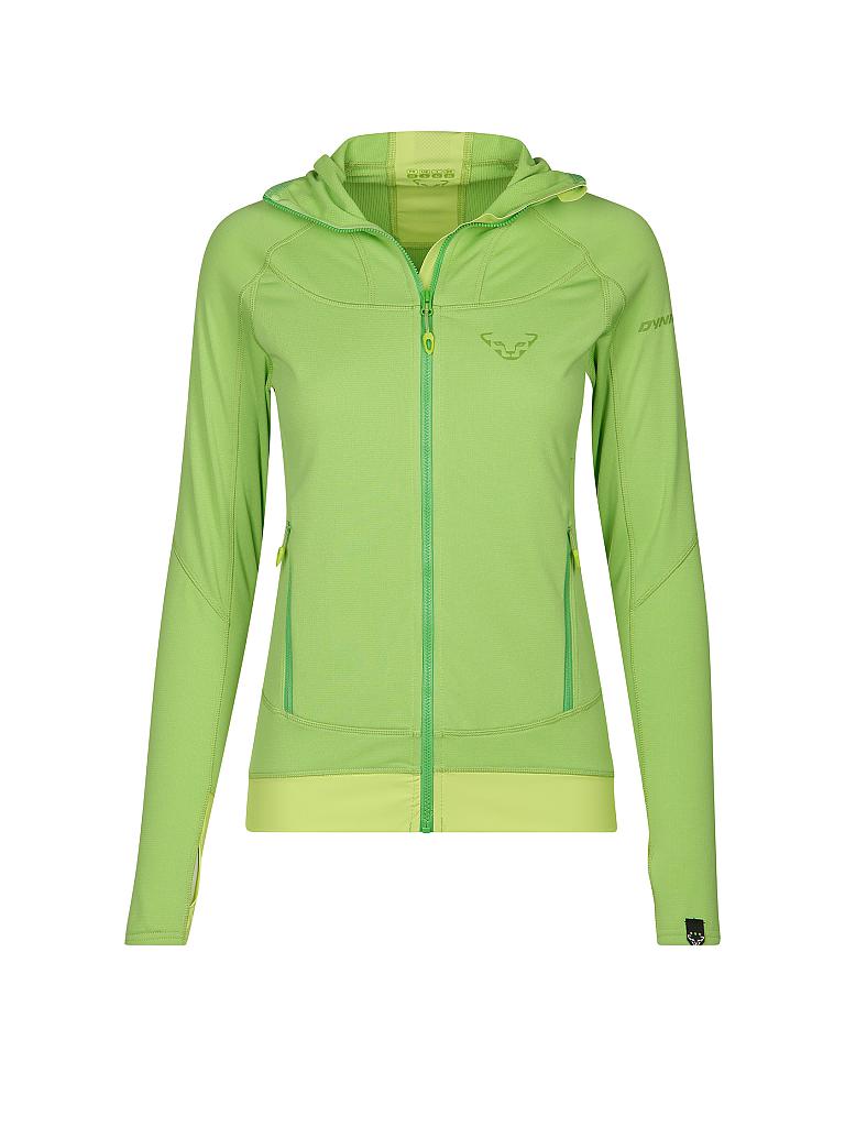 DYNAFIT | Damen Fleecejacke Thermal PL Hoody | grün