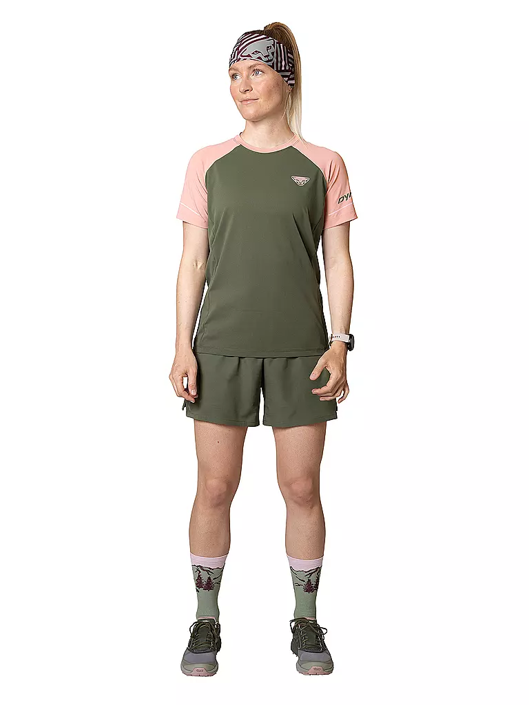 DYNAFIT | Damen Funktionsshirt Alpine Pro | olive