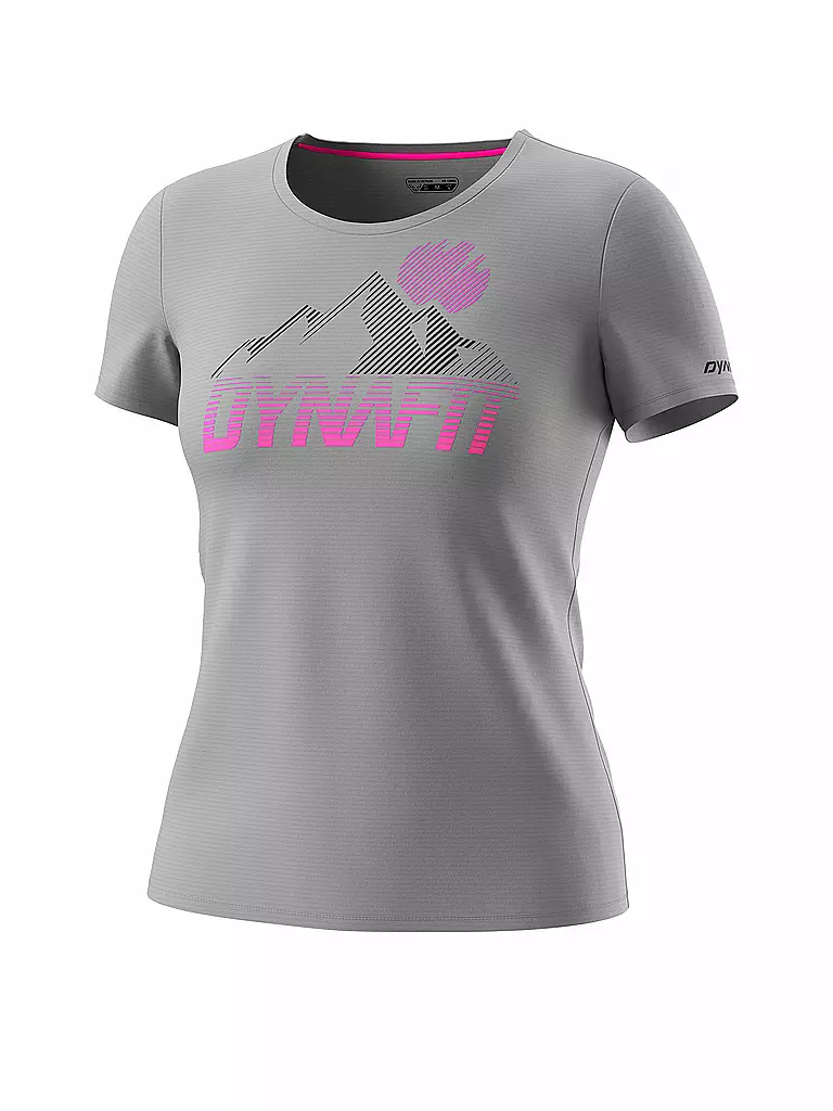 DYNAFIT | Damen Funktionsshirt Transalper Graphic  | grau