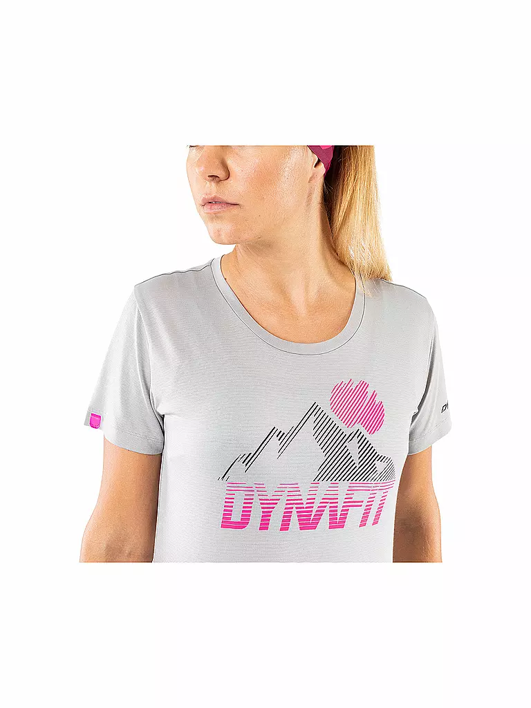 DYNAFIT | Damen Funktionsshirt Transalper Graphic  | grau