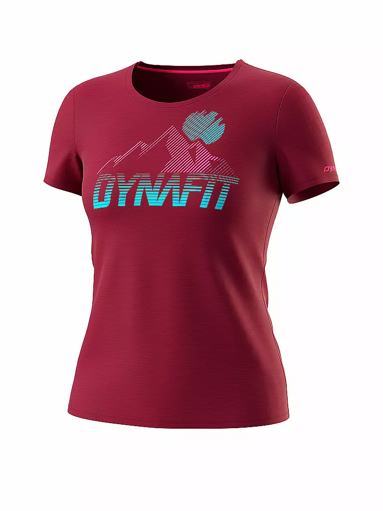 DYNAFIT | Damen Funktionsshirt Transalper Graphic | beere