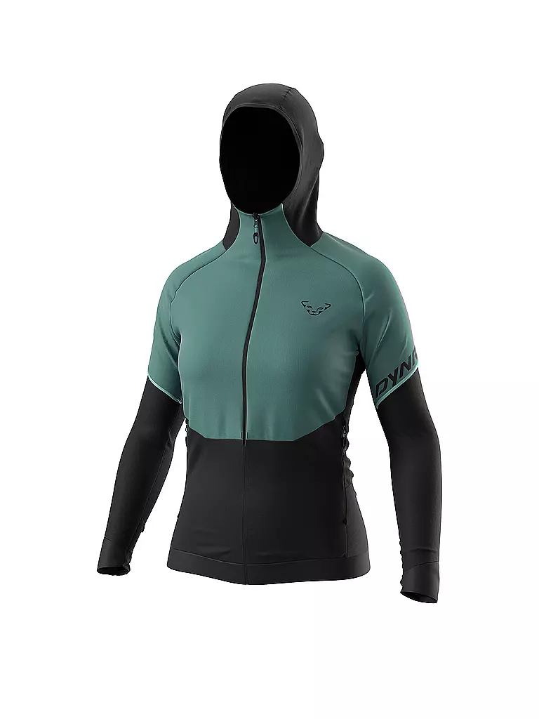 DYNAFIT | Damen Hybridjacke Alpine Hoodie | hellblau