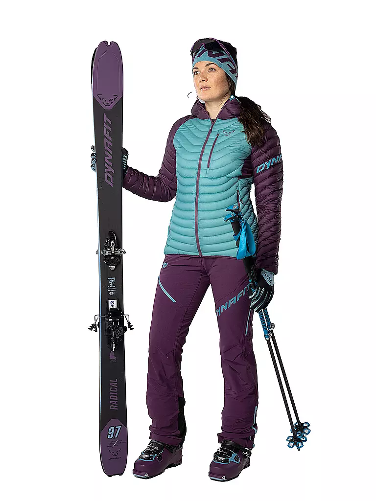 DYNAFIT | Damen Isojacke Radical Down RDS Hoodie | blau