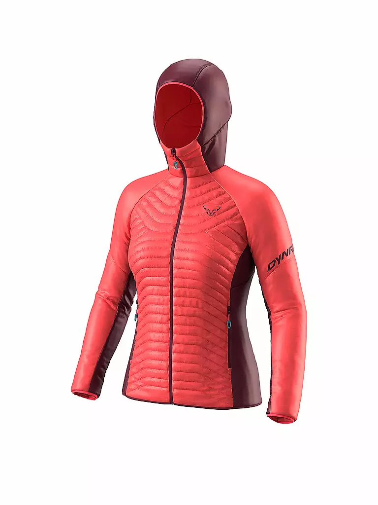 DYNAFIT | Damen Isojacke Speed Insulation Hoodie | rot