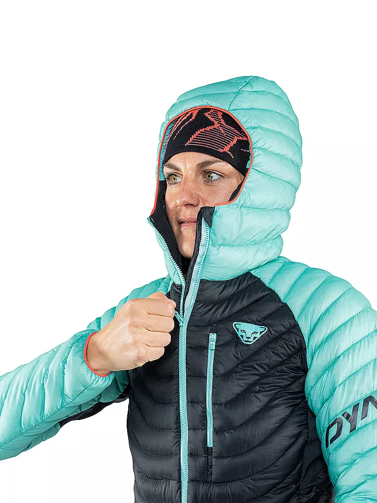 DYNAFIT | Damen Isolationsjacke Radical Down Hood | türkis