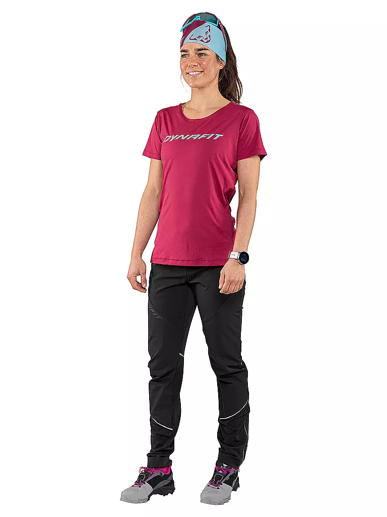 DYNAFIT | Damen T-Shirt Traverse | beere