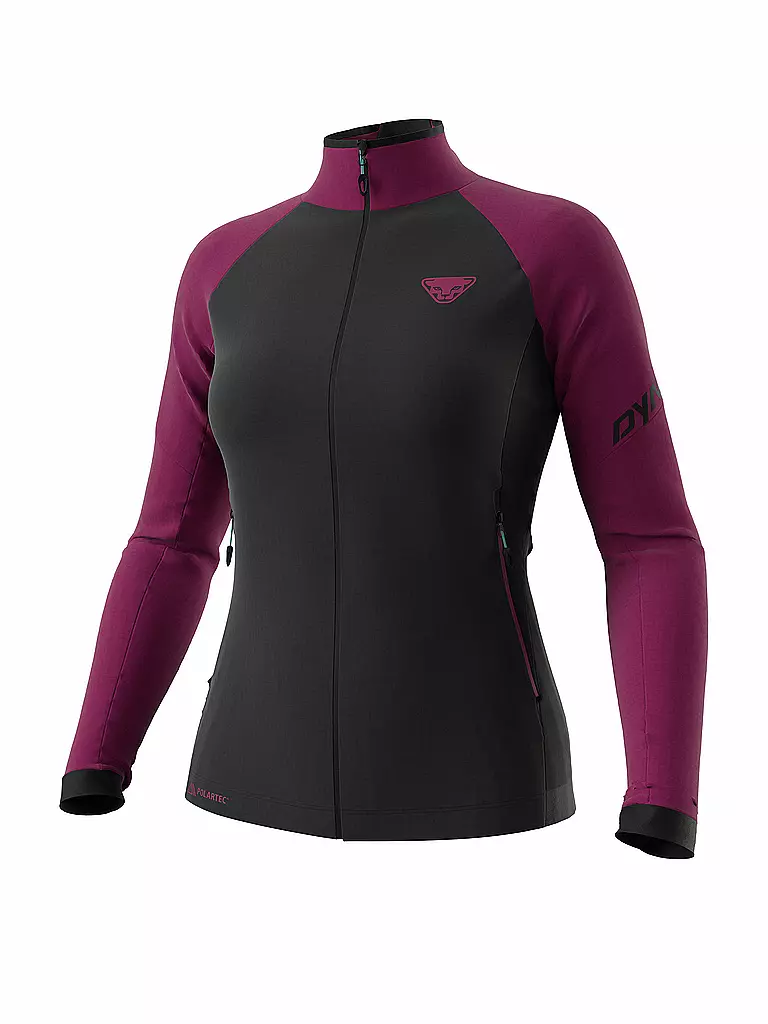 DYNAFIT | Damen Touren Fleecejacke Speed Polartec® Hoodie | beere