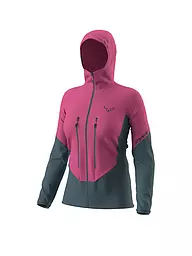 DYNAFIT | Damen Touren Softshelljacke Blacklight Hoodie | pink