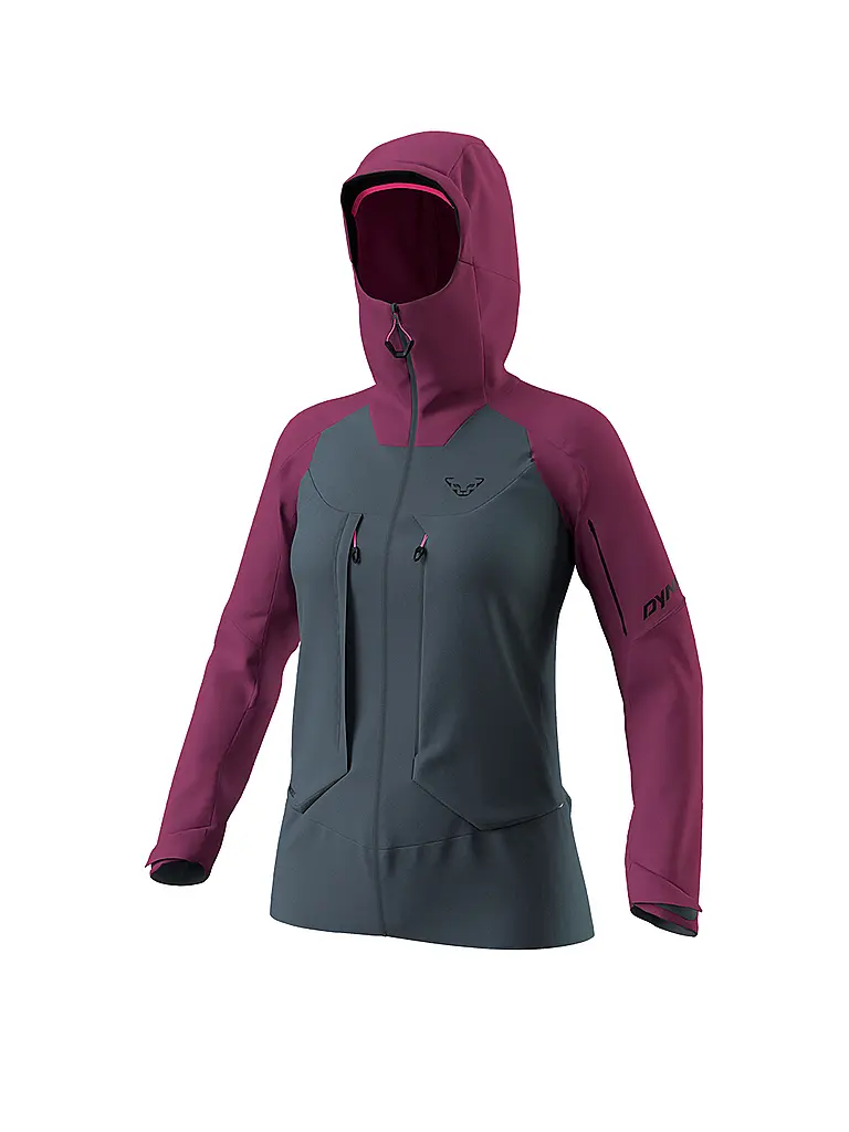 DYNAFIT | Damen Tourenjacke Tigard 3L Stretch | beere