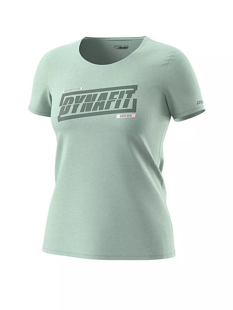 DYNAFIT | Damen Tourenshirt Graphic | hellgrün