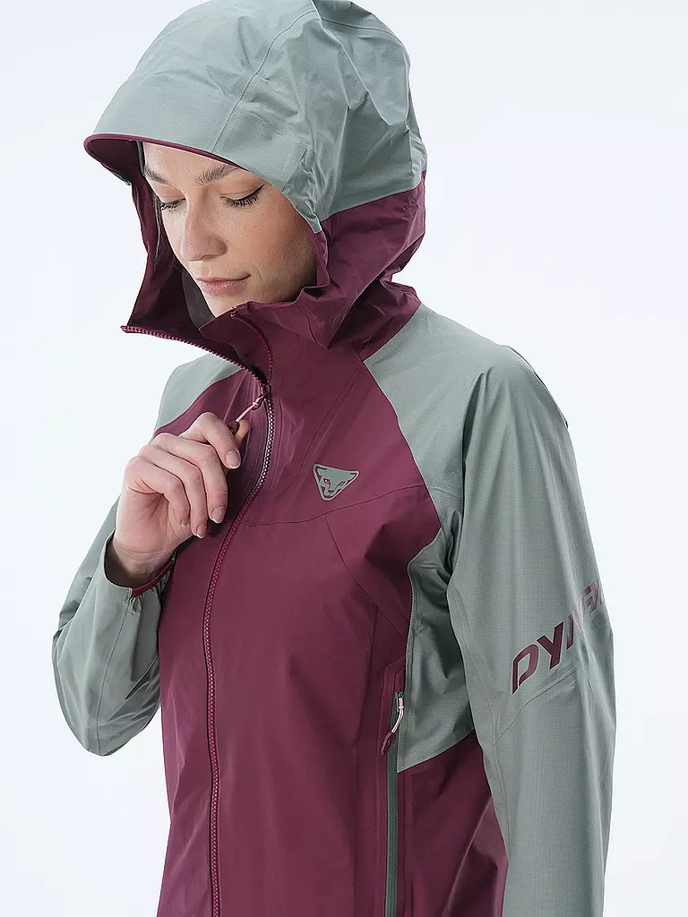 DYNAFIT | Damen Wanderjacke Transalper GTX | dunkelrot