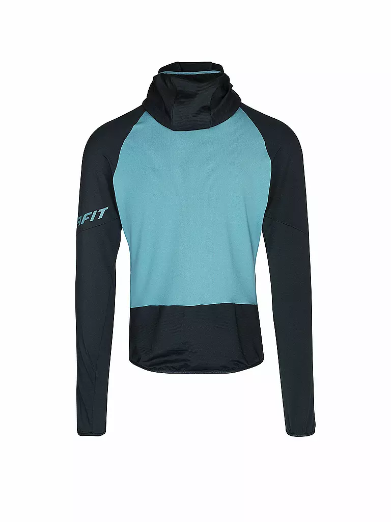 DYNAFIT | Herren Fleecejacke Transalper Light Polartec® Hoody | petrol