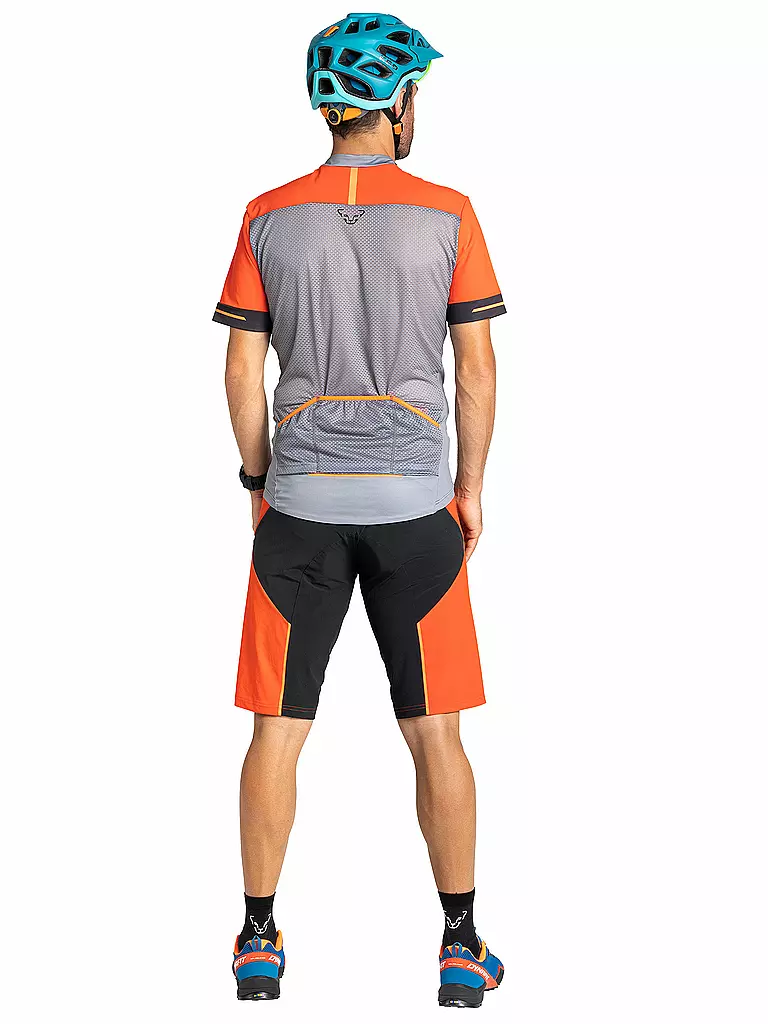 DYNAFIT | Herren Funktionsshirt Ride Full Zip | orange