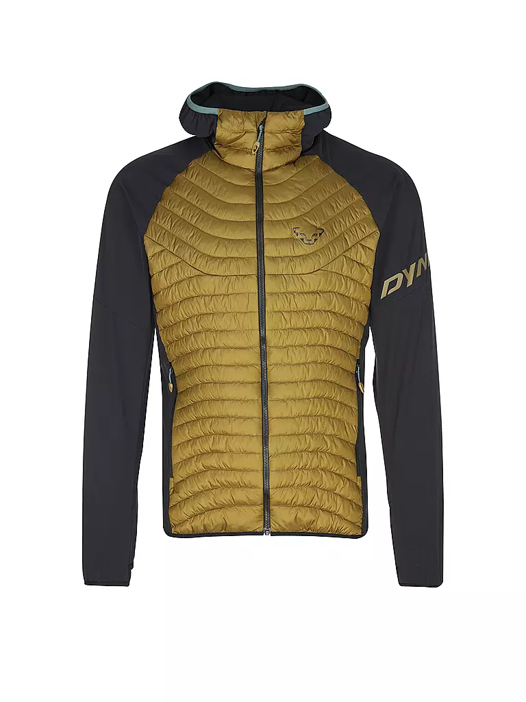 DYNAFIT | Herren Hybridjacke Transalper Hoodie | senf
