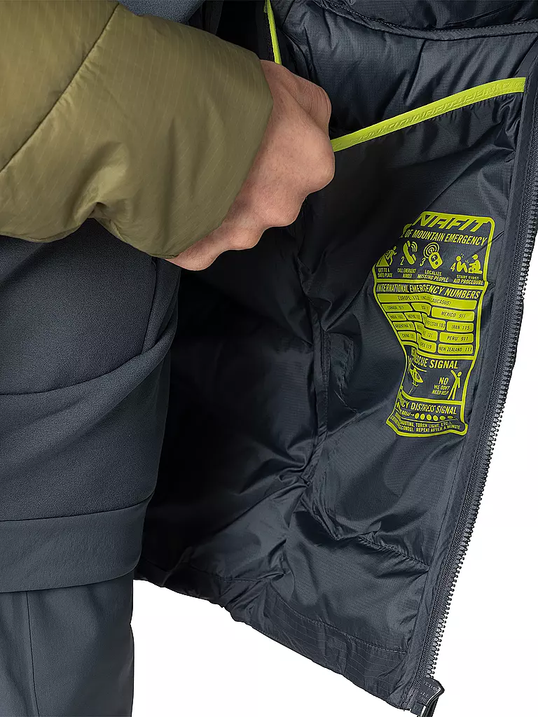 DYNAFIT | Herren Isojacke Tigard Daune Hoodie | olive