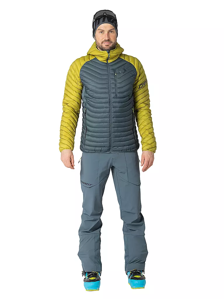 DYNAFIT | Herren Touren Isojacke Radical Down RDS Hoodie | Gold