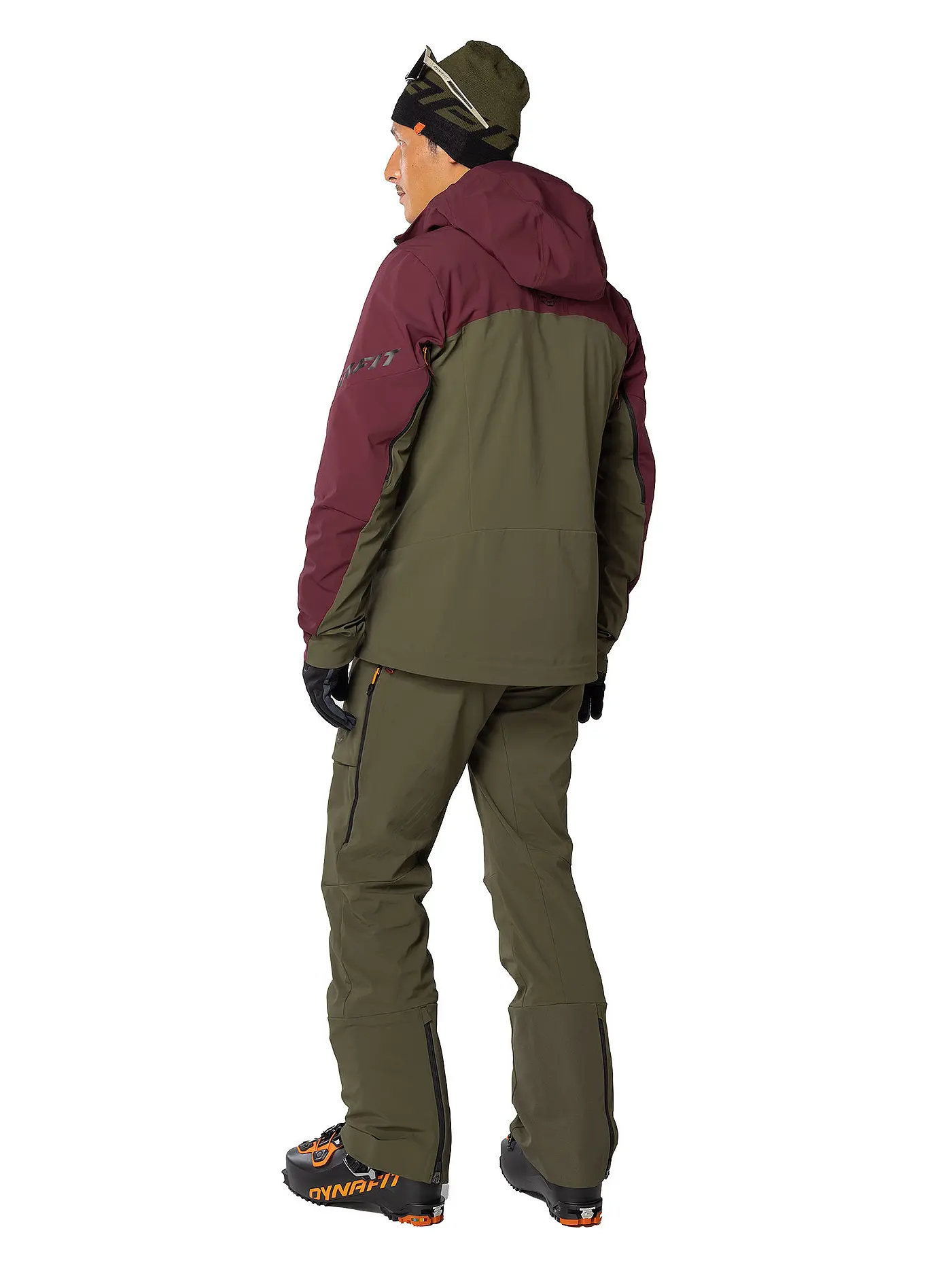 DYNAFIT | Herren Touren Softshelljacke Radical Hoodie | dunkelrot
