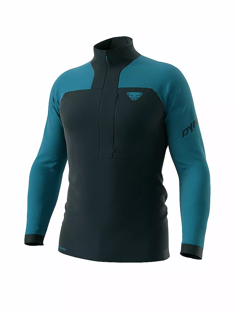 DYNAFIT | Herren Touren Zipshirt  Speed Polartec | dunkelblau