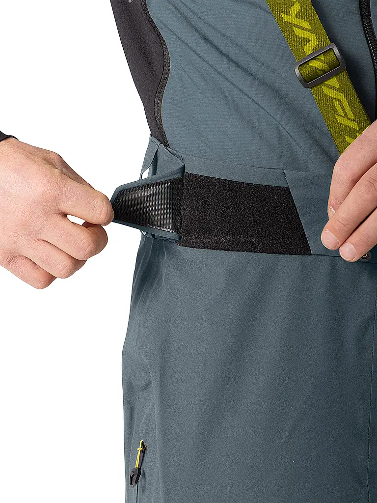 DYNAFIT | Herren Tourenhose Tigard 3L Stretch mit Träger | petrol