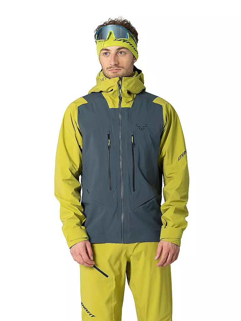 DYNAFIT | Herren Tourenjacke Blacklight 3L Hoodie | gold