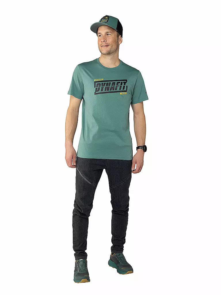 DYNAFIT | Herren Tourenshirt Graphic | petrol