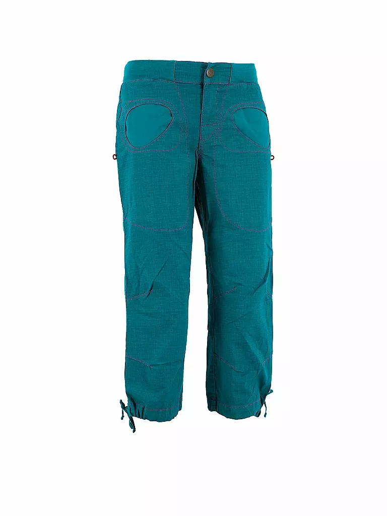 E9 | Damen Kletterhose Onda 3/4 | türkis