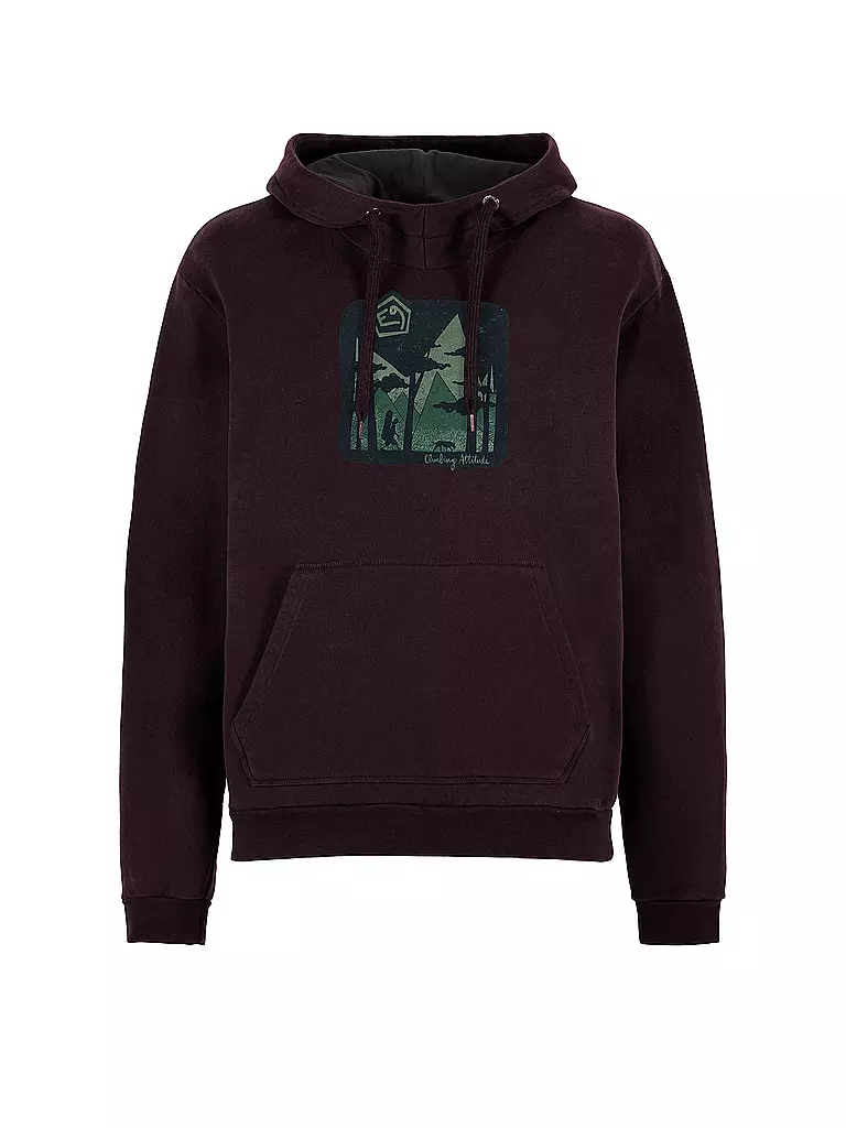 E9 | Herren Kletterhoodie Hood  | braun