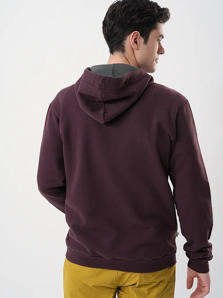 E9 | Herren Kletterhoodie Hood  | Braun