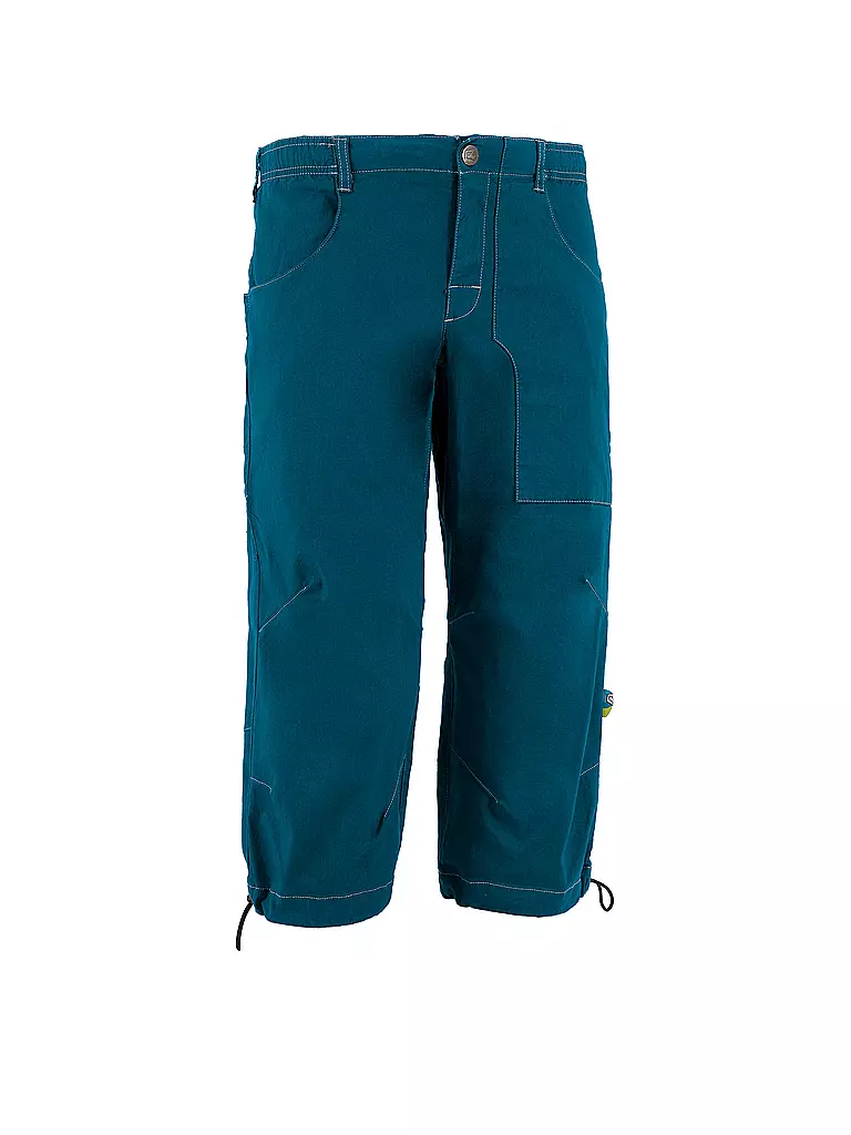 E9 | Herren Kletterhose Fuoco FLax 3/4 | petrol