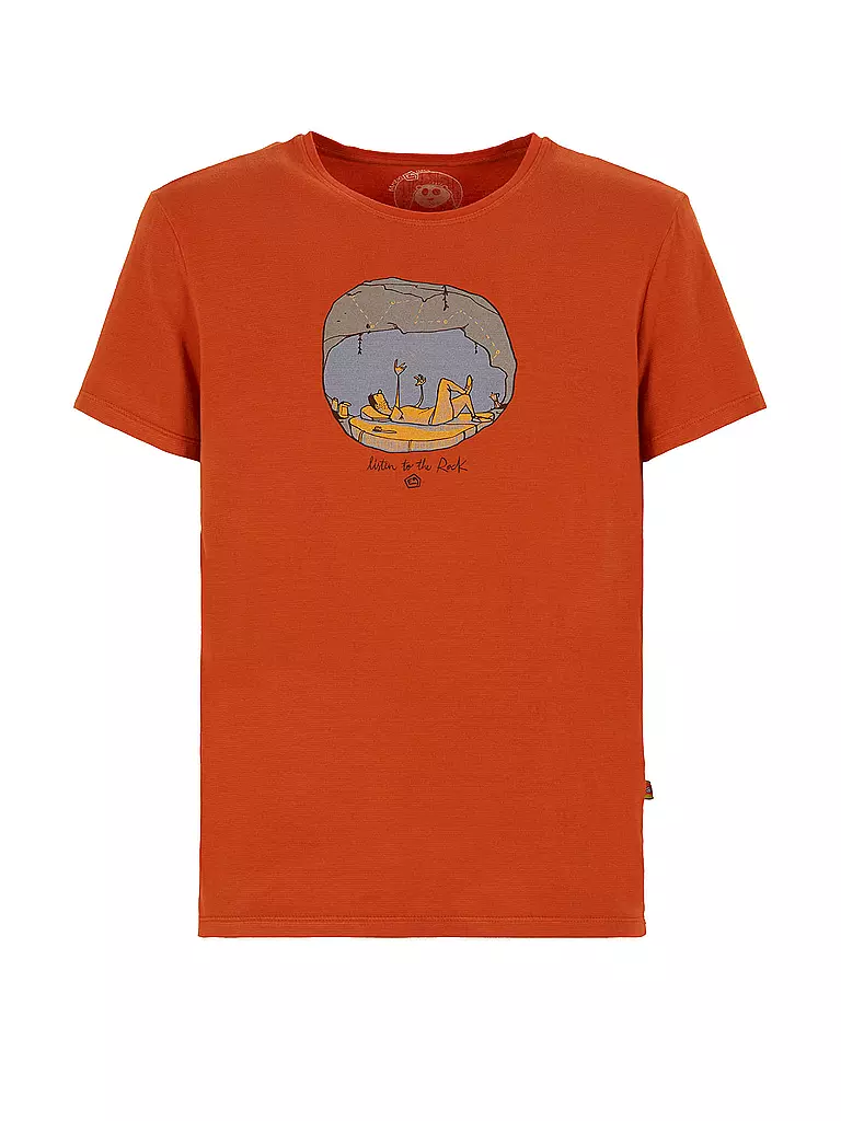 E9 | Herren Klettershirt Cave 2.4 | orange