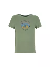 E9 | Kinder Klettershirt Cave 2.4 | Hellgrün