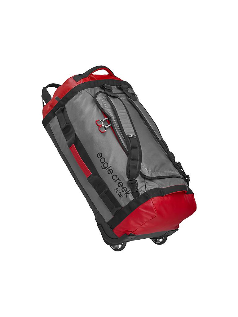 EAGLE CREEK | Reisetrolley Cargo Hauler Rolling Duffel 90L / L | rot