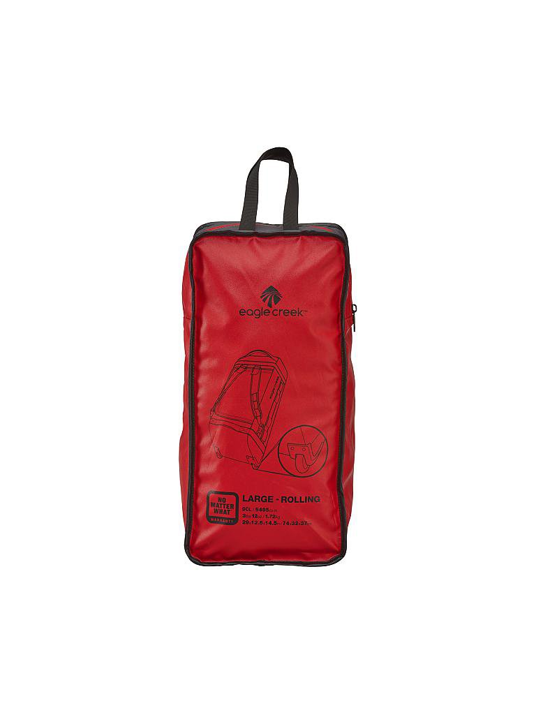 EAGLE CREEK | Reisetrolley Cargo Hauler Rolling Duffel 90L / L | rot
