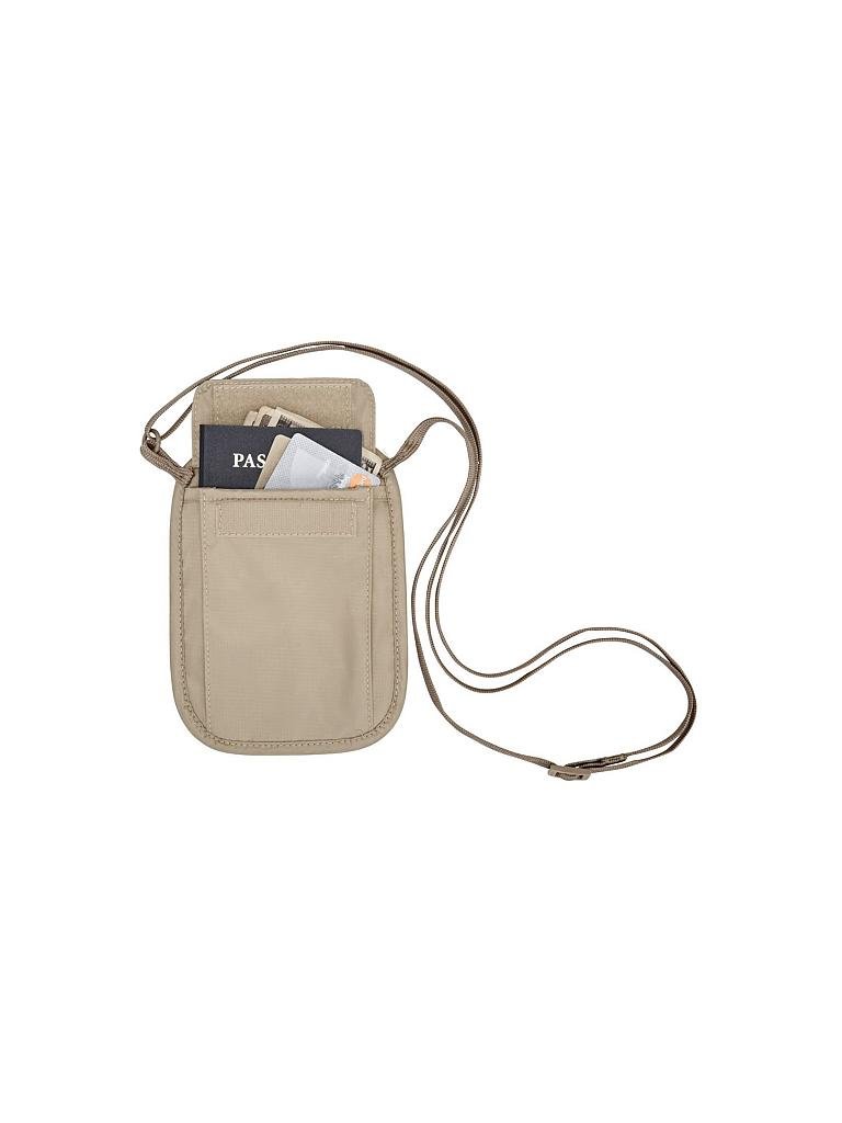 EAGLE CREEK | Wertsachenaufbewahrung RFID BLOCKER NECK WALLET | beige