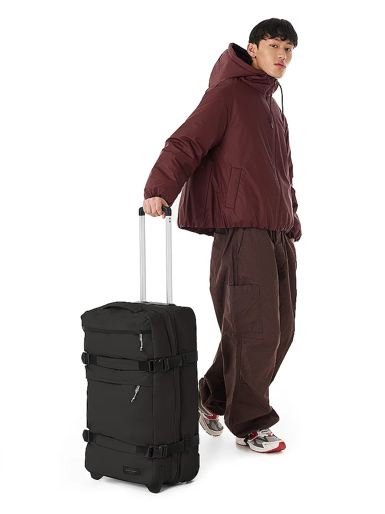 EASTPAK Valise trolley Transit'r Plus M noir