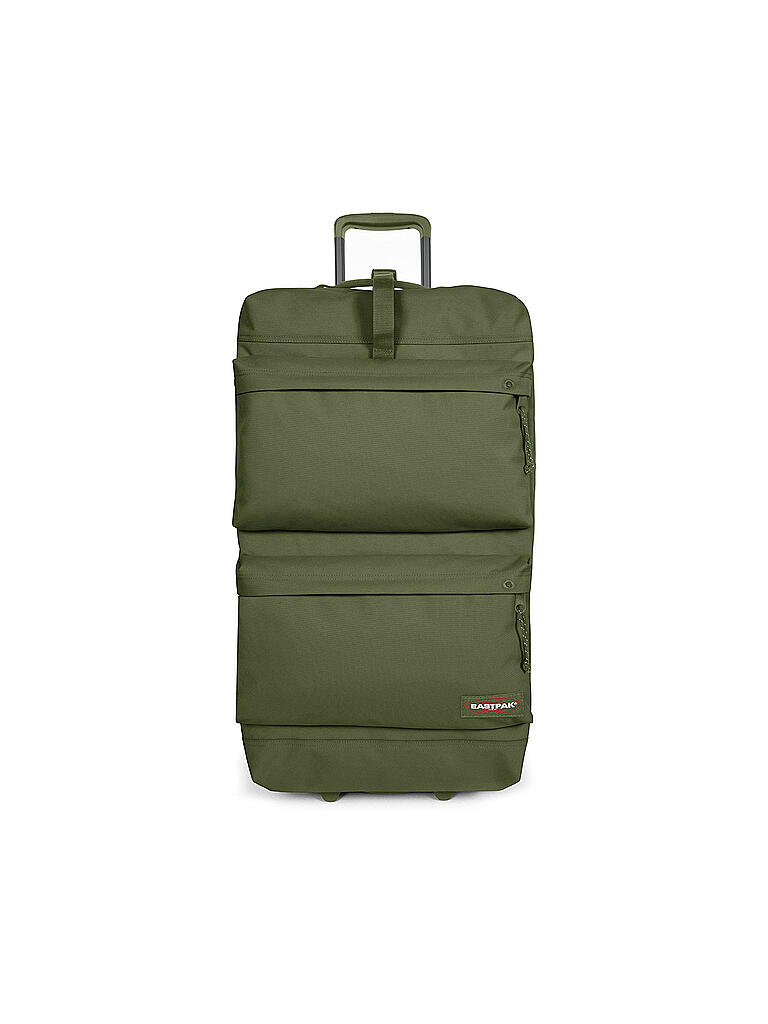 EASTPAK | Reisetrolley Double Tranverz L Dark Grass | olive