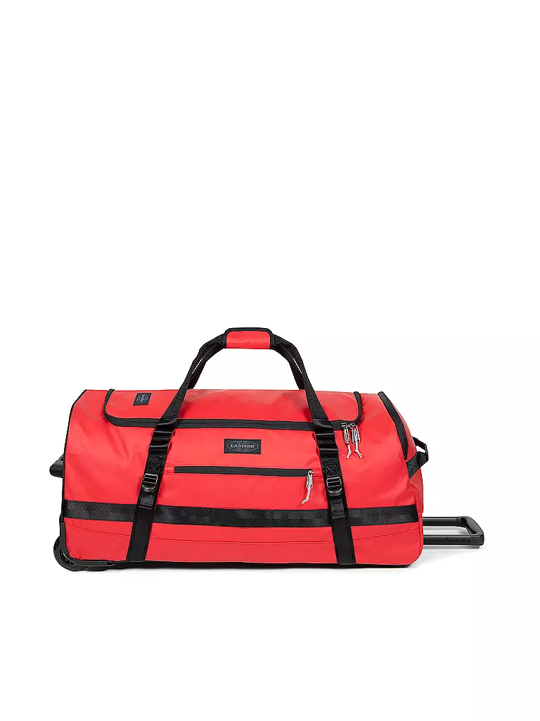 EASTPAK | Reisetrolley Duffelbag L 90L | rot
