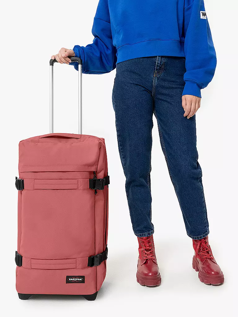 EASTPAK | Reisetrolley Transit'R M 71-80L | rosa