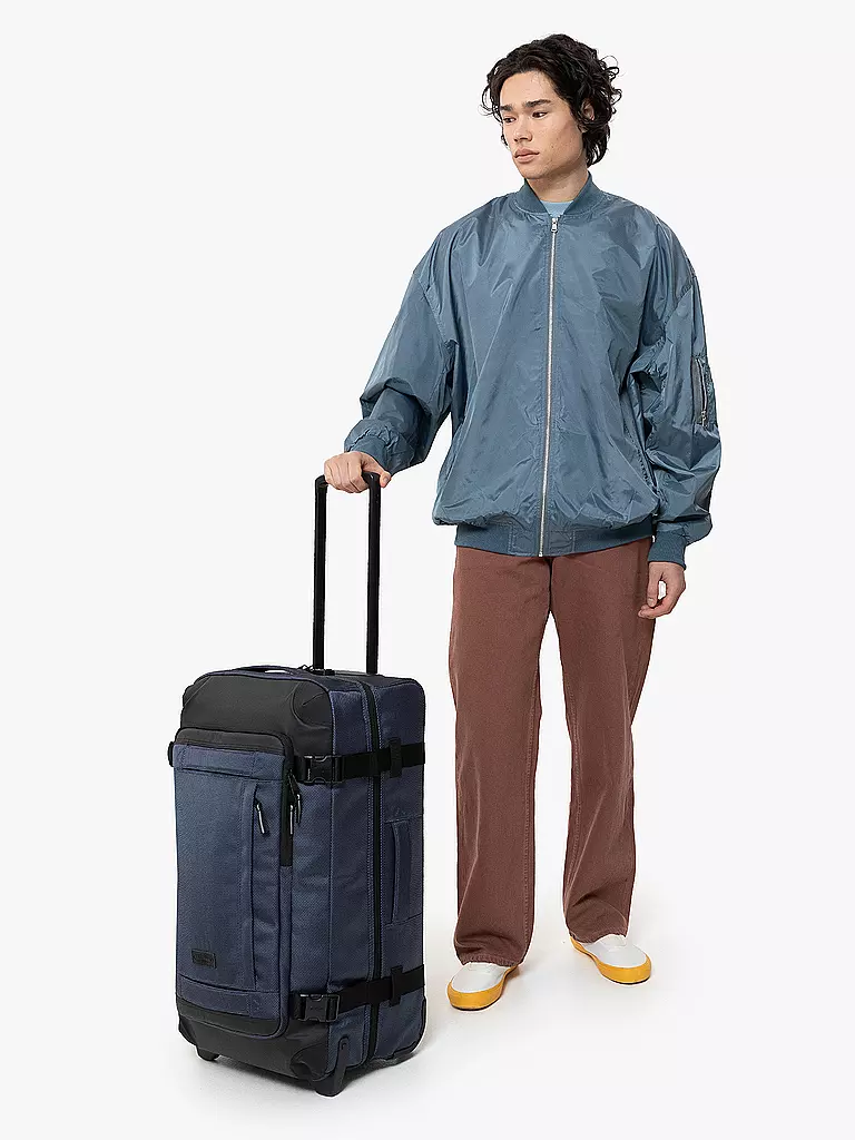 EASTPAK | Reisetrolley Tranverz M Cnnct  | blau