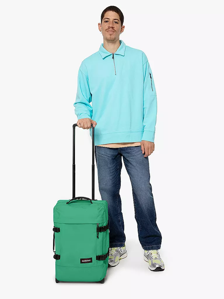 EASTPAK | Reisetrolley Tranverz S 42L | grün