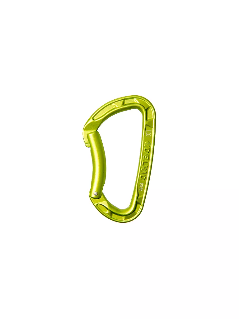 EDELRID | Karabiner Pure Bent | grün