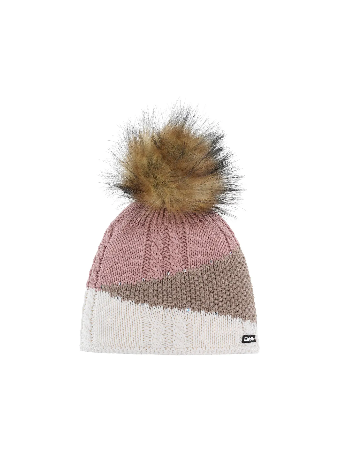 EISBÄR | Damen Haube Eden Lux Cristal | weiss