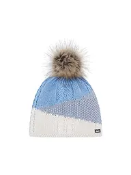 EISBÄR | Damen Mütze Eden Lux Crystal | hellblau