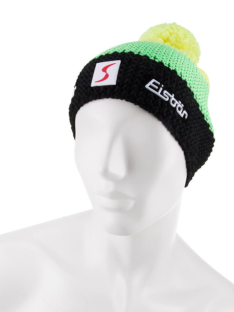 EISBÄR | Erw. Haube Star Neon Pompon | bunt