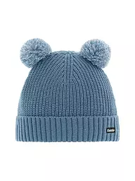 EISBÄR | Mädchen Mütze Ponti Pompon | blau