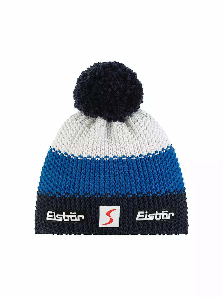 EISBÄR | Skihaube Star Pompon SP | blau