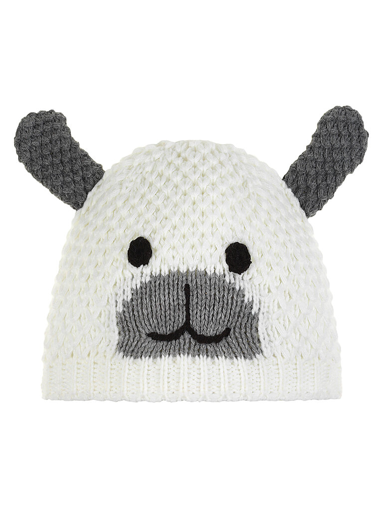 EISBÄR Baby Mütze Grizzly weiss B