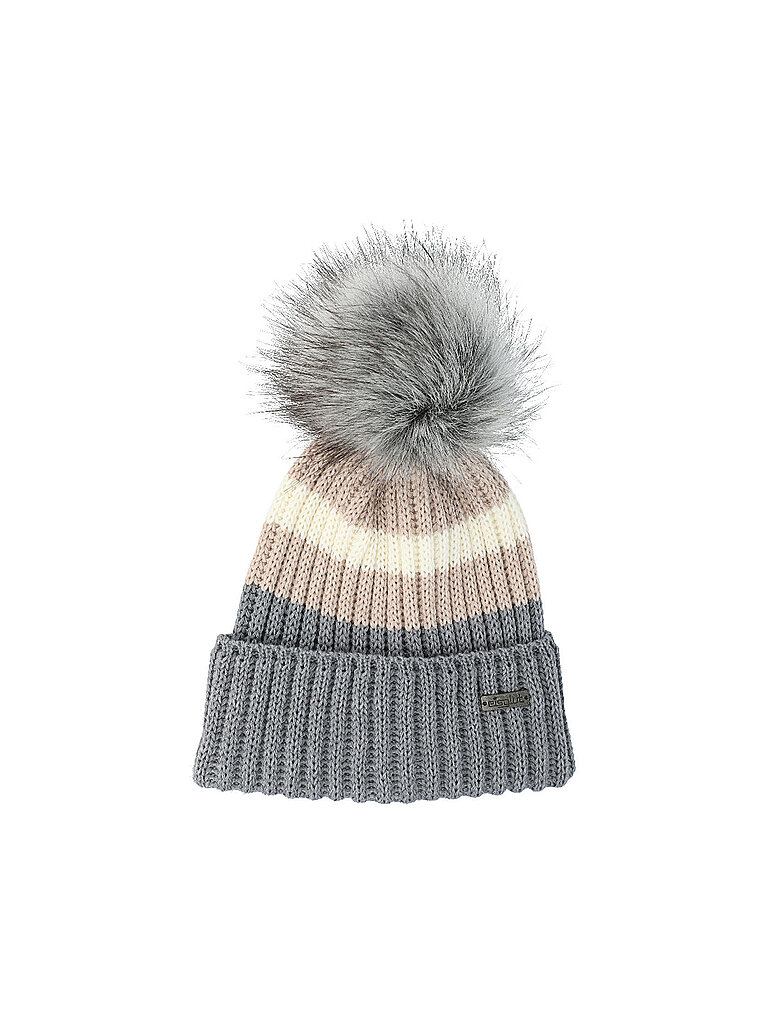 EISGLUT Mütze Haileyl Merino hellgrau